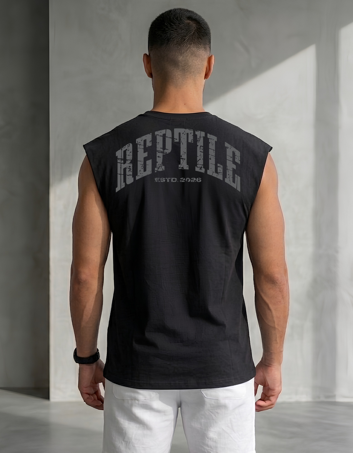 Reptile Origin Sleeveless Muscle Tee - Men