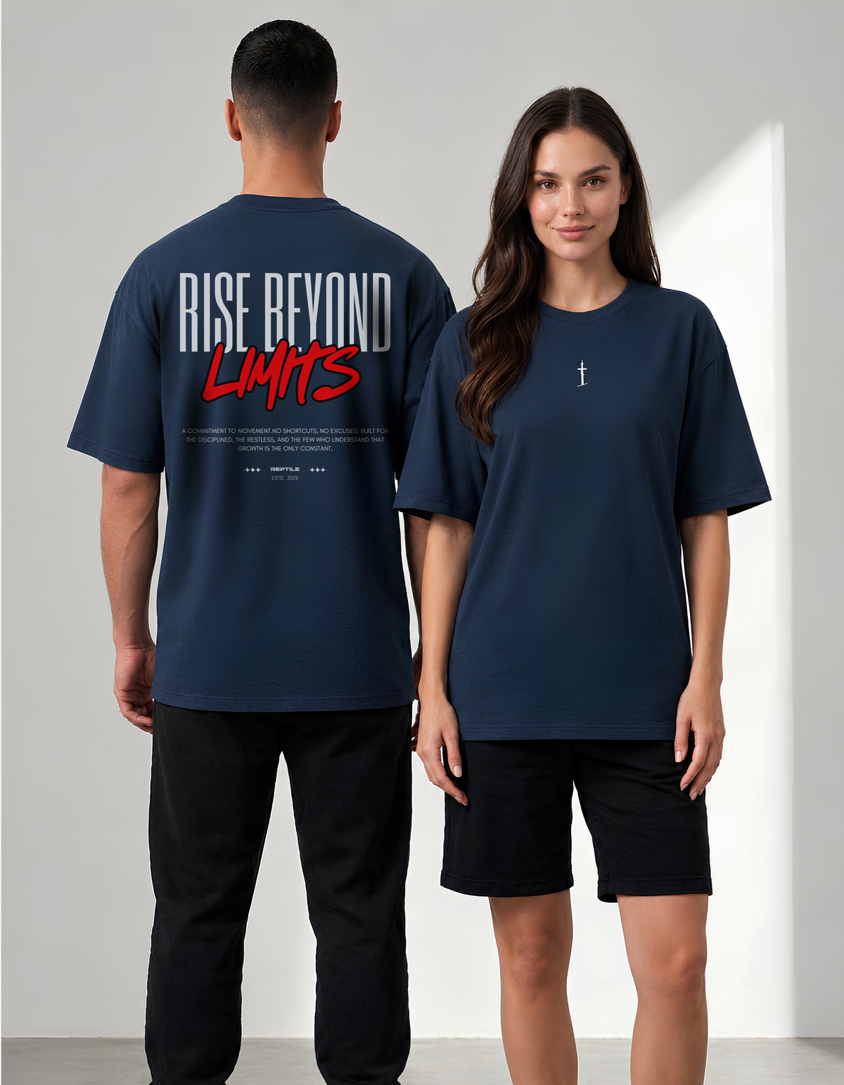 Rise Beyond - Origin Oversized T Shirt- Unisex